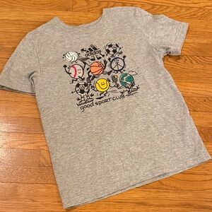 💕3 for $15💕Adidas Kids Gray Sports Graphic Tee